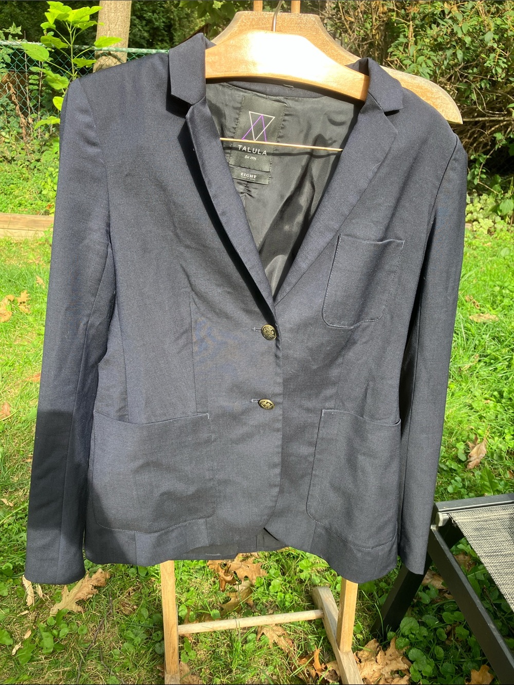 Talula Navy Tailored Womens Blazer